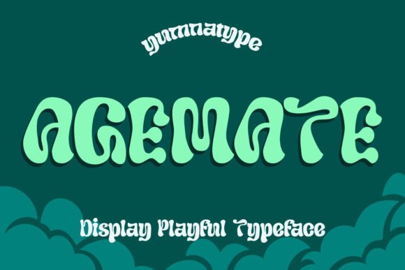 Agemate: The Quirky Display Font for Scroll-Stopping Campaigns
