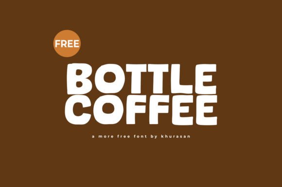 Bottle Coffee: A Modern Display Font for Creative Branding