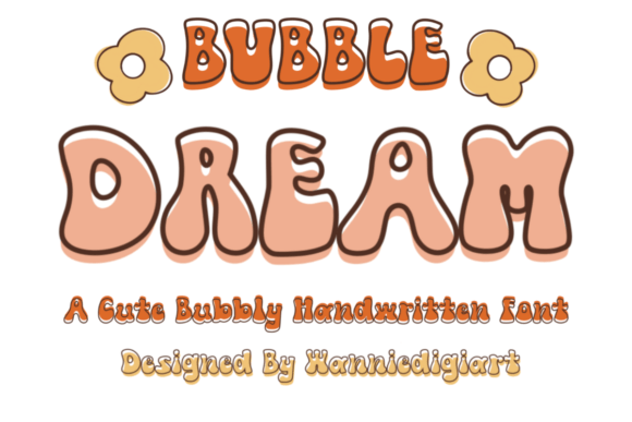 Bubble Dream: The Playful Display Font for Joyful Editorial Design