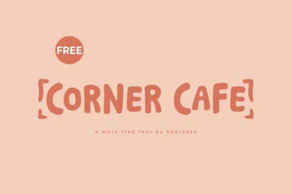 Corner Cafe: A Modern Cute Display Font for Creative Branding