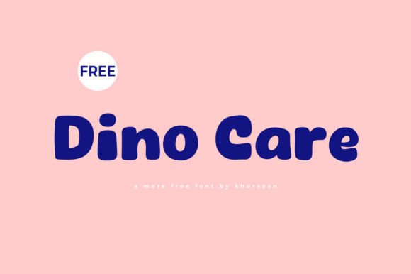 Dino Care: The Modern Display Font for Bold Business Branding