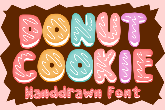 Donut Cookie: A Playful Display Font for Creative Makers