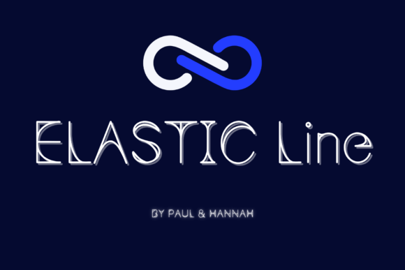 Elastic Line: A Lively Display Font for Creative Makers