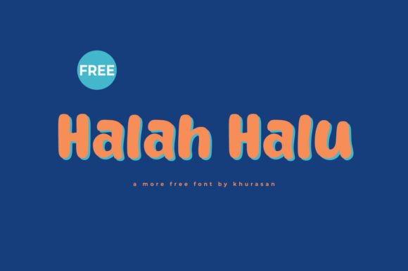 Halah Halu: A Modern Cute Font for Your Brand