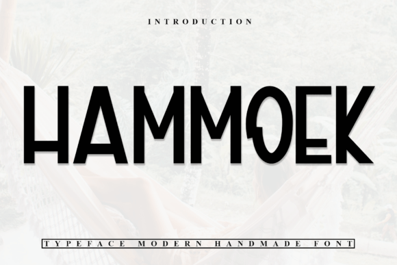 Hammoek: The Festive Display Font for Holiday Crafts