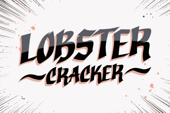 Lobster Cracker: The Whimsical Display Font for Playful Branding