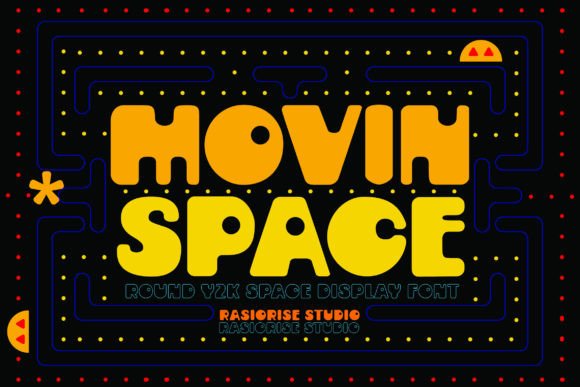 Movin Space: The Y2K Display Font for Bold Web Design