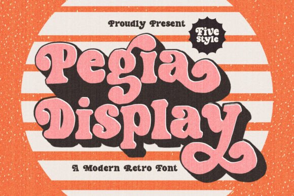 Pegia Display: A Joyful Typeface for Modern Web Design