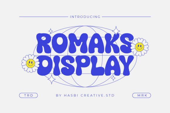 Romaks Display Font: Retro Typography for Modern Web Design