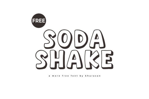 Soda Shake: A Modern Cute Display Font for Bold Branding