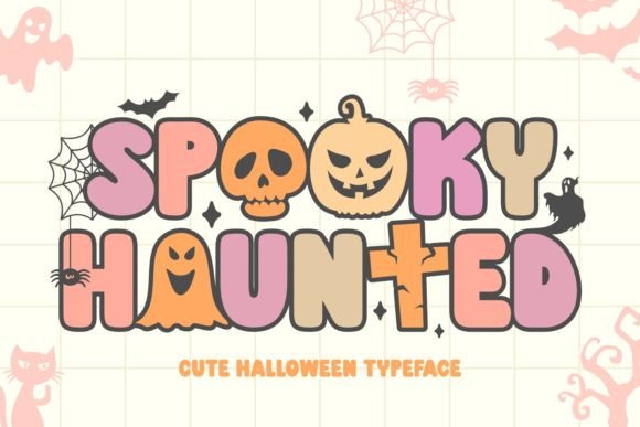 Spooky Haunted: The Ultimate Display Typeface for Halloween Web Design