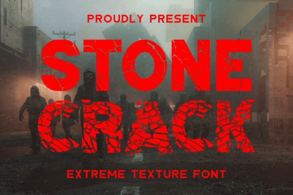 Stone Crack: The Bold Vintage Typeface for Standout Branding