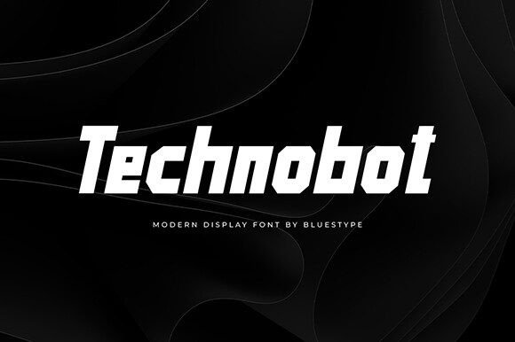 Technobot: The Bold Futuristic Font for Modern Brand Identity