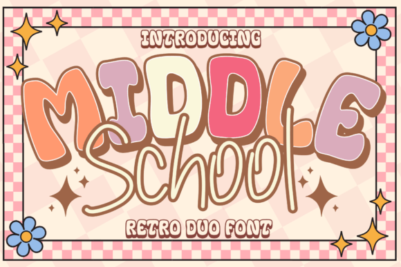 Why Middle School Is the Perfect Retro Duo Font for Campaigns