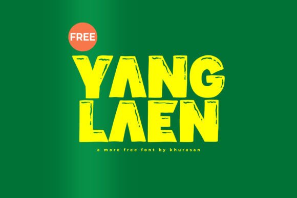 Yang Laen: The Modern Display Typeface for Scroll-Stopping Campaigns